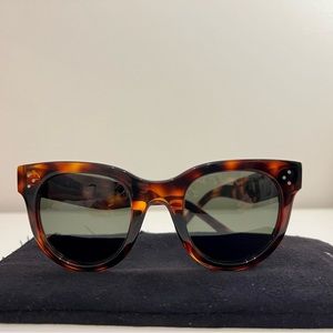 Celine sunglasses - round / cat eye style in tortoise
